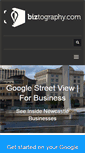 Mobile Screenshot of biztography.com
