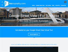 Tablet Screenshot of biztography.com